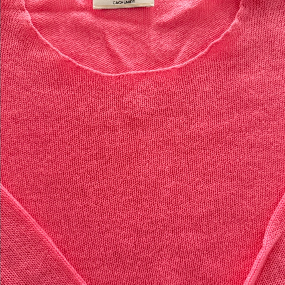 Furla Women's Vibrant Pink Cashmere Sweater new M